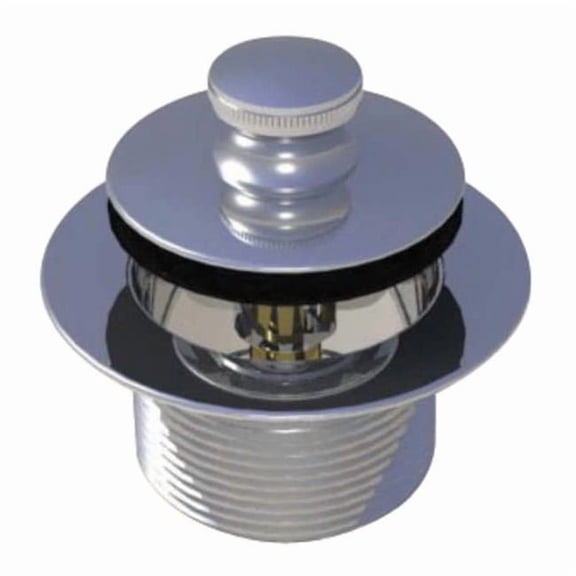 Watco Drain Stopper,Dia. 2-7/8",Brass ,Chrome 38305-CP