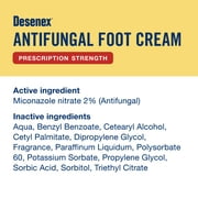Desenex Anti-Fungal Foot Cream, 1oz, Prescription-Strength Miconazole Nitrate