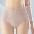 thumbnail image 3 of Fancifize Womens High Waist Underwear Soft Cotton Tummy Control Briefs Breathable Full Coverage Lace Panties, 3 of 5