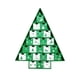 thumbnail image 2 of Cajas para calendario de adviento de Navidad Macarena 24 días Verde, 2 of 8