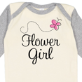 thumbnail image 4 of Inktastic Flower Girl Wedding Butterfly Girls Long Sleeve Baby Bodysuit, 4 of 5