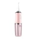 thumbnail image 1 of Vogacara Irrigador bucal Lavadora de Herramienta de hilo DC3.7V Tamaño compacto Ajustable Cuidado de la salud 80-120PSI Máquina de cuidado de los oídos Rosado Vogacara CE014704-01, 1 of 6