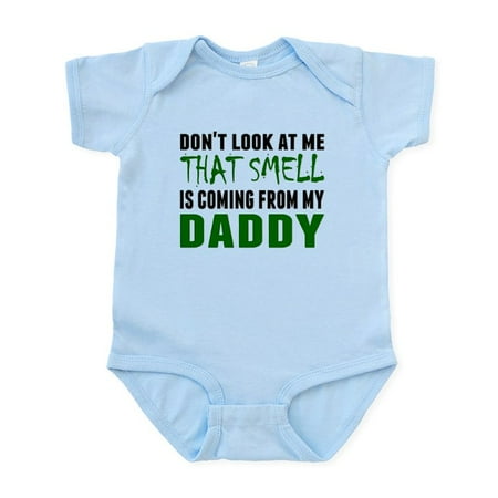 

CafePress - That Smell Is Coming From My Daddy Body Suit - Baby Light Bodysuit Size Newborn - 24 Months