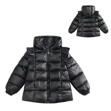 Kids Baby Winter Coat Baby Boys Puffer Coat Hooded Jacket Windproof Down Jacket for Kids Baby Girls Boys Winter Jacket Baby Winter Clothes