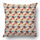 thumbnail image 1 of Funda de almohada geométrica ABPHQTO Patrón Hexagonal Abstracto 50x50 cm, 1 of 1