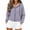 Blue, variant on QIbmong Big Girls Double-Sided Fleece Hoodie Long Sleeve Cute Crop Top Casual Soft Winter Warm Pullover(7-8 Years,Black)