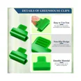 thumbnail image 3 of Greenhouse Clamps Film Row Cover Netting Tunnel Hoop Clip Frame Shading Net Rod Clipgreen30pcs, 3 of 4