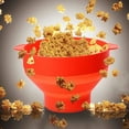 thumbnail image 5 of The Original Microwave , Silicone Popcorn Maker, Collapsible Bowl BPA Free & Dishwasher Safe(Red), 5 of 5