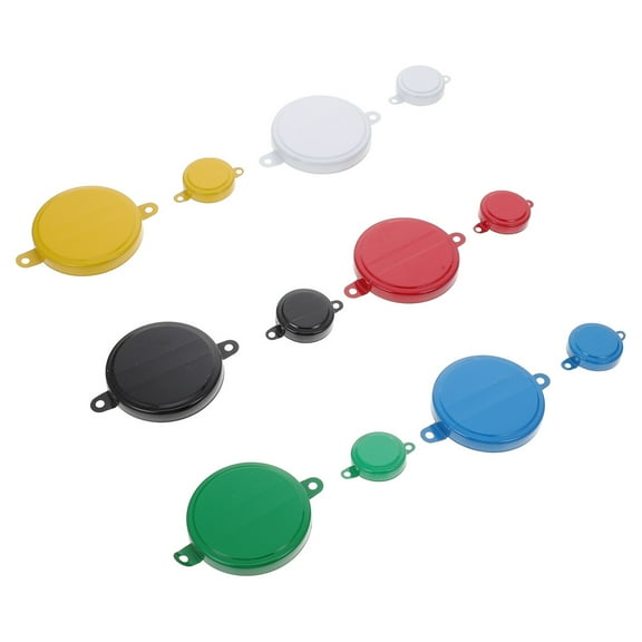 20 Sets Oil Drum Seal Cover Gallon Barrel Covers Waterproof Iron Caps Sealing Lids