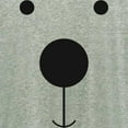 thumbnail image 3 of CafePress - Minimalist Polar Bear Face T Shirt - Women's Nightshirt, 3 of 4