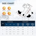 thumbnail image 4 of Sun Will Heated Socks for Men and Women,2200mAh Rechargeable Electric Warm Skiing Hunting Socks S-XL, 4 of 7