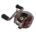 thumbnail image 5 of DEWIN Baitcasting Carrete Metal Doble Freno Baitcast Pesca Señuelo Rueda Sistema de Freno Magnético para Caña de Pescar(Plata), 5 of 5