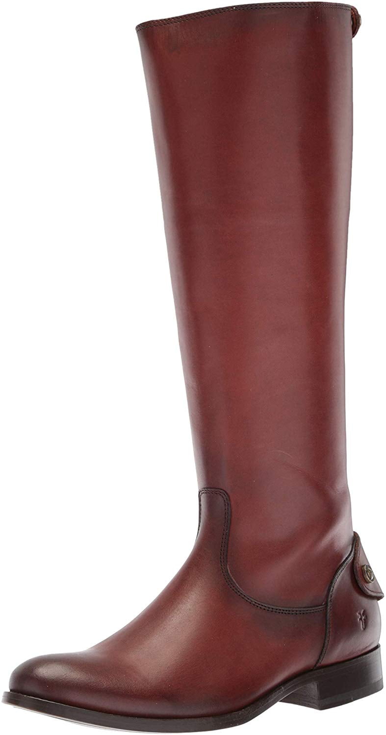 frye melissa button back zip tall boot