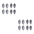 thumbnail image 1 of Destyer 8pack/lot Pine Cone Decorations Festive Pine Cone Pendant To Add Joy To Tree Dark Grey 2Set, 1 of 6