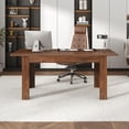 thumbnail image 6 of Blotout Extendable Dining Table for 6-10 Person, Large Wood Kitchen Table, Rectangular Extendable Table for Gatherings, Meeting for Small Kitchens, Dining Office Areas, 6 of 6