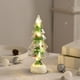 thumbnail image 5 of xihome Mini rbol de Navidad luminoso con luz LED - Decoracin navideña de escritorio de 14 cm para el hogar y la oficina - Adorno de copo de nieve a pilas, 5 of 6