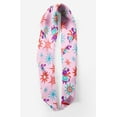 thumbnail image 2 of Bimba Pink Snowflake & Pig Kids Pure Silk Printed Head Bandanas Summer Neck Wrap Scarf 40 x 40 Inches, 2 of 6
