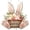 B, variant on Yucurem Easter Wreath for Front Door, Happy Easter Eggs Flowers Leaves Wooden Door Hanging Sign for Home Wall Decor Party Outdoor indoor Supply Easter Decoration