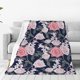 thumbnail image 1 of Balery Rose Flowers Manta de Felpa Suave y Acogedora – Cobija de Franela Aterciopelada para Cama, Lavable y Cálida para Sofá, Mascotas, Transpirable-80"x60", 1 of 7