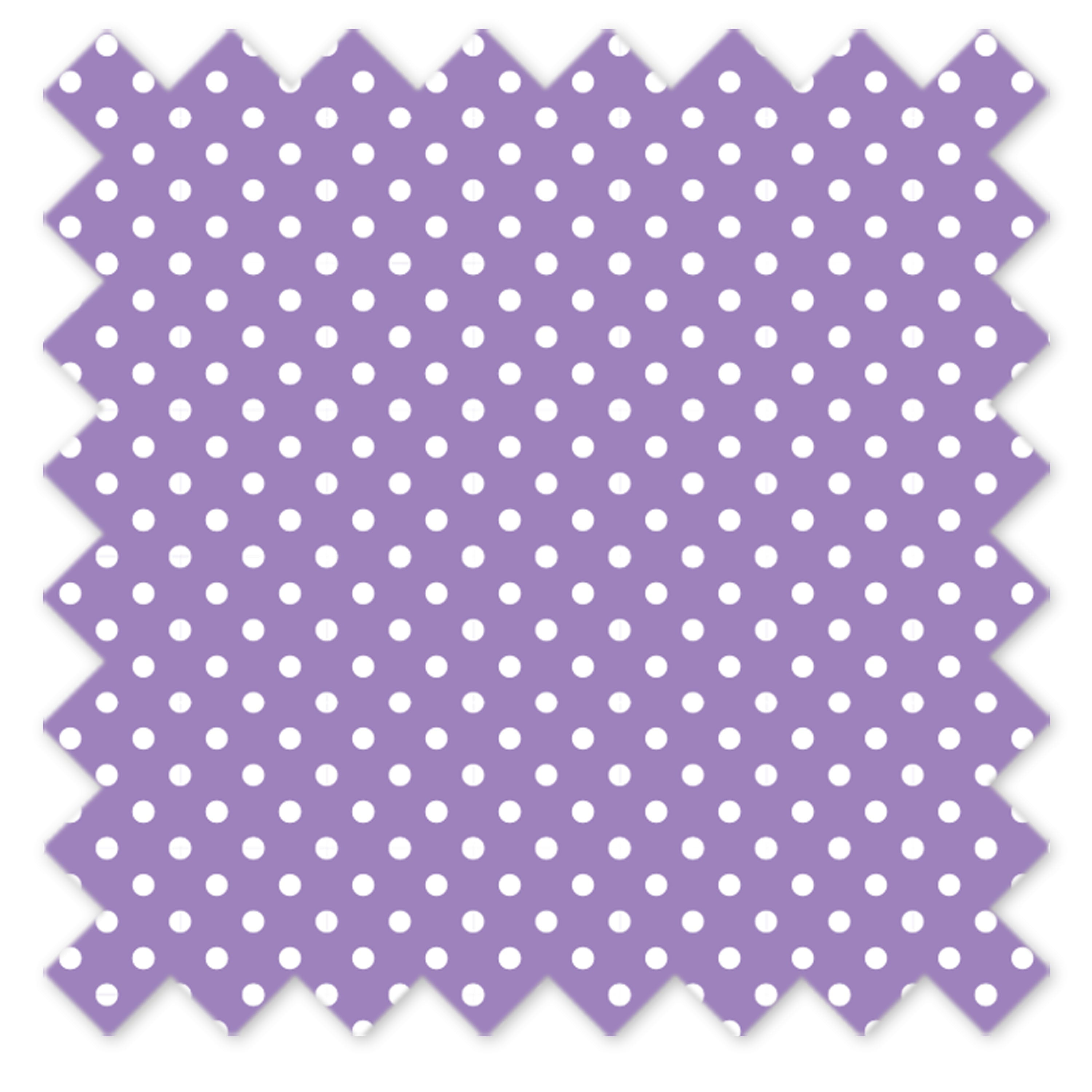 Bacati - Pin Dots Purple Toddler Bedding/Sheet Set 100% Cotton Percale