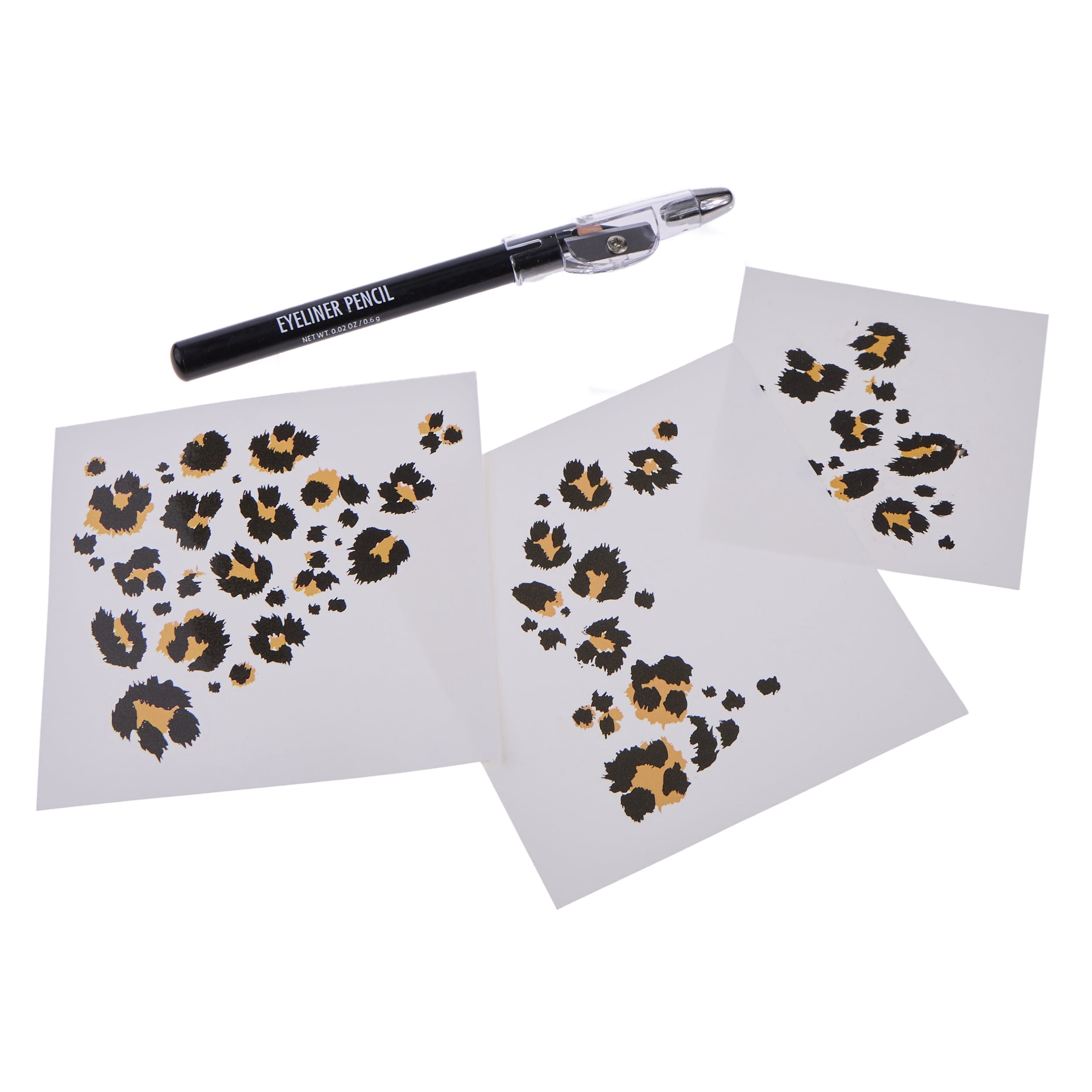 Temporary Tatto & Eyeliner Kit, Halloween Makeup for Adults, by Almar
