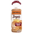 thumbnail image 6 of Thomas' Cinnamon Swirl Bagels, 6 count, 9g Protein, Kosher Cinnamon Bagels, 18 oz Bag, 6 of 7