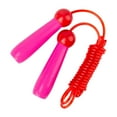 thumbnail image 1 of Cuerda de saltar colorida para niños con mango de madera para deportes al aire libre de niñas y niños. Cuerda roja, 1 of 8