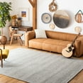 thumbnail image 2 of SAFAVIEH Marbella Cassarah Striped Area Rug, Silver/Grey, 7' x 7' Square, 2 of 12