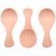 thumbnail image 3 of Cuchara pequeña de madera para sal, 32 Uds., cuchara para condimentos de madera maciza, cucharadita de miel hecha a mano, 3 of 5