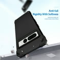 thumbnail image 5 of Elehold Rugged Case for Google Pixel 7 Hard PC Soft Silicone Hybrid Shockproof Scratch-Resistant Anti-Fingerprint Slim Thin Case For Google Pixel 7,Black, 5 of 6
