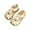 Beige, variant on Otqutp Party Footwear for Baby Girls Summer Casual Soft Bottom Cute Bowknot Princess Shoes Beach Baotou Sandals for 3 to 12 Years