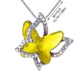 thumbnail image 2 of Collier Pendentif Mode Multicolore avec Papillon en Cristal pour Femmes, 2 of 8