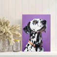 thumbnail image 2 of Dalmatian Dog Portrait Canvas Print Wall Art for Living Room Bedroom Office Pet Lover Home Decor Wall Art, 2 of 8