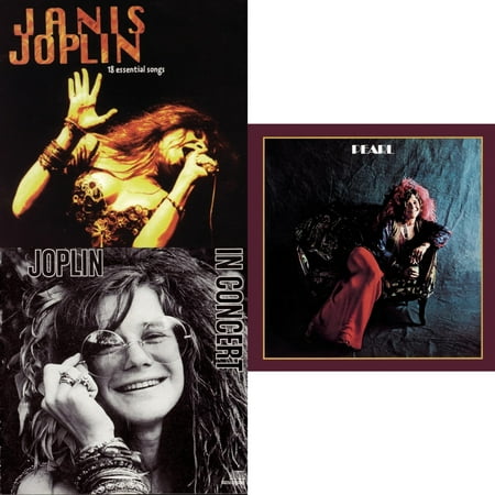 18 Essential Songs & Joplin In Concert & Pearl [CD Bundle]