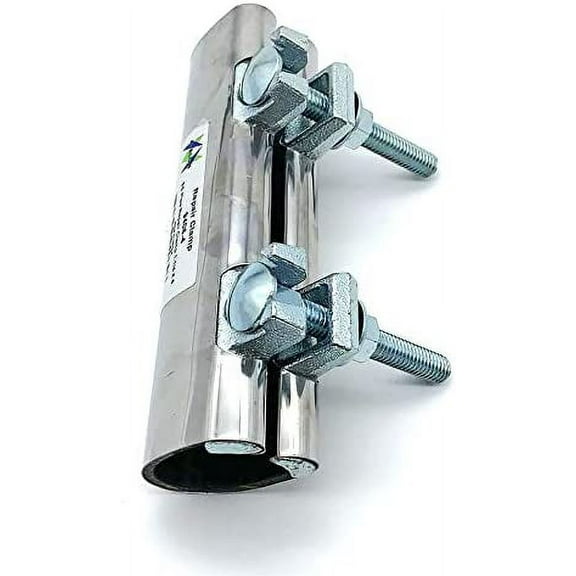 Avalon Pipe Repair Clamp Stainless Steel Band 1-1/4 X 6"