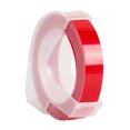 thumbnail image 1 of 3D Embossing Label Tape Refill for DYMO 12965 1610 Label Maker with 3/8 Inch * 9.8 feet, 1 Roll Red, 1 of 7
