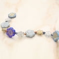 thumbnail image 5 of Bead Landing Blue Garden Czech Glass Flower Bead Mix - Blue & Gold Floral Beads in Various Sizes for Jewelry Making, Crafts & Home Decor, 6 Pack (144 Total Beads), 5 of 5