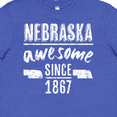 thumbnail image 4 of Inktastic Nebraska Awesome Since 1867 Youth T-Shirt, 4 of 5