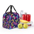 thumbnail image 5 of Sikiie Paint Butterflies Lunch Bag for Women & Men Adult Insulated Lunch Box, Food Lunch Containers Lunch Tote Bags for Work, Travel, Outdoor, 5 of 8