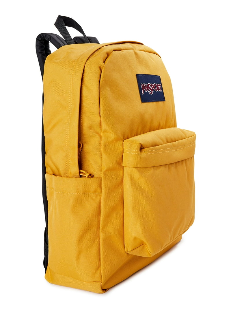 JanSport SuperBreak Unisex Backpack, Honey Yellow School Bookbag