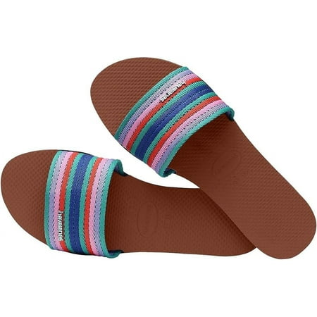 Havaianas Women's You Malta Mix Flip Flop Sandals Thong style Cushioned Size 7/8