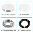 thumbnail image 3 of 1 Set Jewellery Making Kit Pliers Silver Beads Wire Starter Tool Home DIY / Wire Jewelry Making Starter Kit Repair Tools, 3 of 11