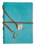 Journal-Hope As An Anchor-Faux Leather-Aqua (7 1/2 x 5 3/8)