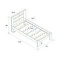 DHP Jaymee LShaped Bunk Bed, Separable Loft Bed with Desk and Bed