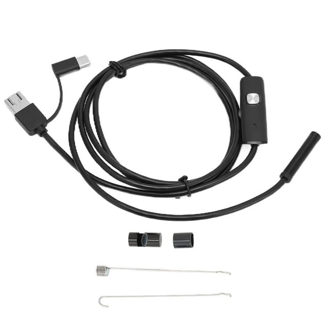 Endoscopio 3 En 1 Endoscopio HD Reparación Automática Conducto De Aire Acondicionado Micro Cámara Endoscopio Para Ordenador De Teléfono Móvil