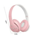 thumbnail image 3 of Active Noise Cancelling Headphones for Kids, 60H Playtime, Wireless Bluetooth Over-Ear Headset Built-in Microphone for Home/School/Travel/Party - Includes Portable Case, 3 of 8