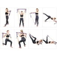 thumbnail image 2 of Multifunctional Pilates Bar Kit Adjustable Resistance Band for Yoga Fitness Stretching Exercises, 2 of 8