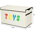 Toy Box Chest, Collapsible Sturdy Storage Bins with Lids, Extra Large