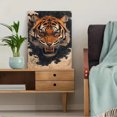 thumbnail image 5 of Qisvanset 12x16 Inch 2D Flat Framed Canvas Art, Panoramic Bengal Tiger Japanese Style Wildlife Wall Art Home Decor, 5 of 5