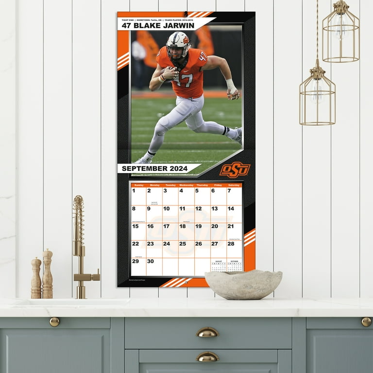 2025-12x12-team-wall-calendar-oklahoma-state-cowboys-walmart-com